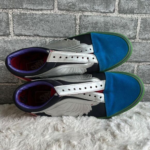 Vans x Marvel Avengers Old Skool Skate Shoes Size 10 - Picture 7 of 10